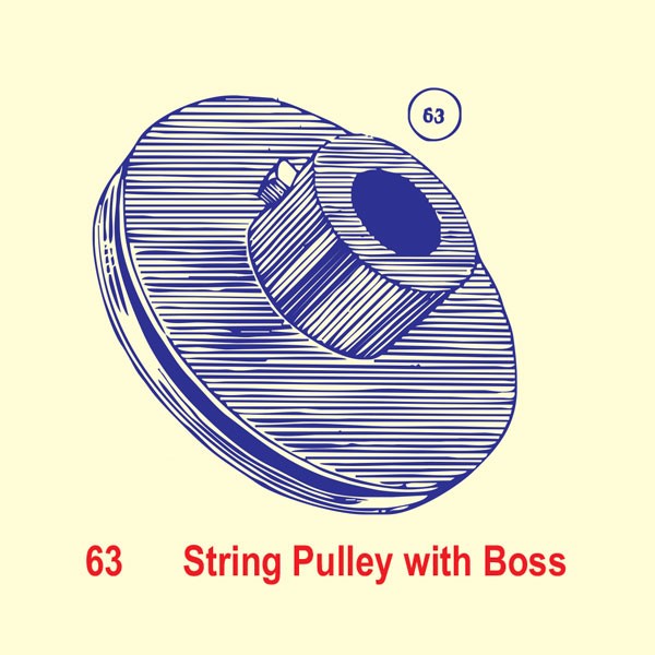 String Pulley With Boss