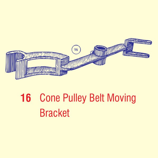 Cone Pulley Belt Moving Bracket