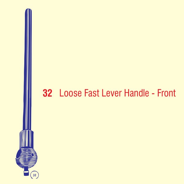 Loose Fast Lever Handle - Front
